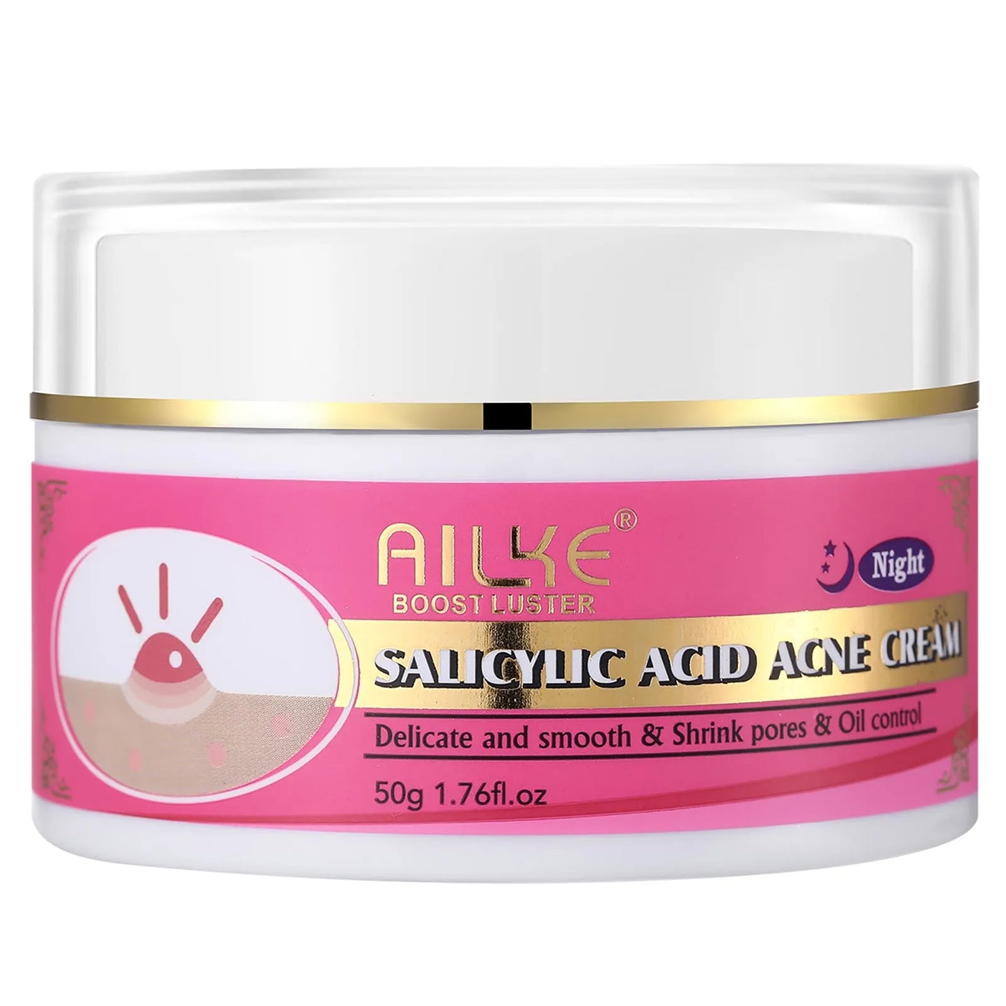Ailke Organic Acne Face Cream Oil Control Non Greasy