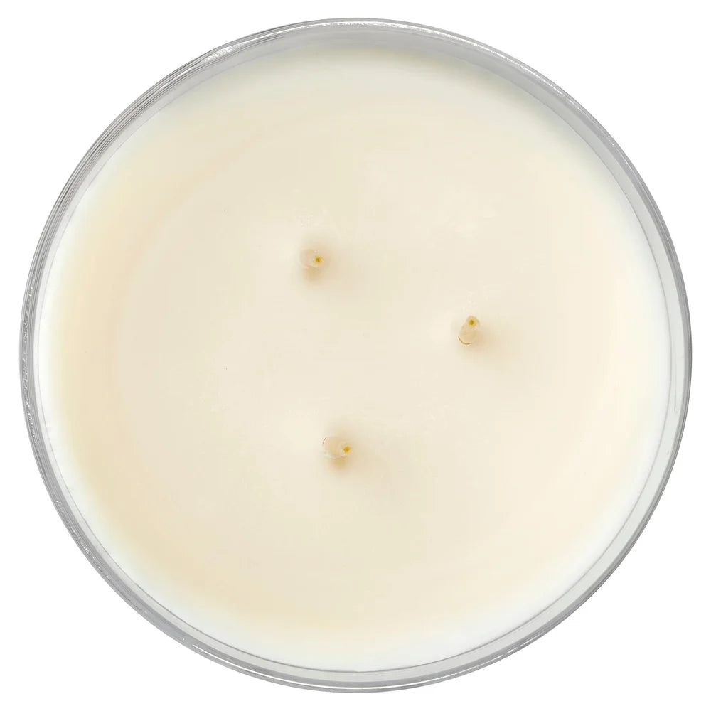 Three Wick Cranberry Mimosa Scented Candle Paraffin Wax