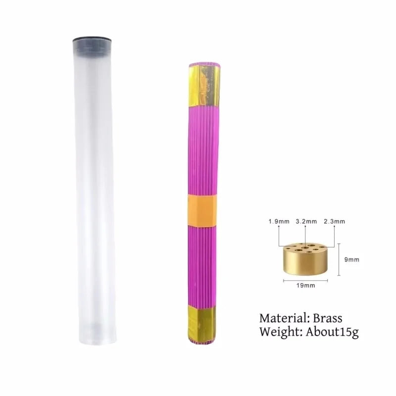 91 Pcs Natural Sandalwood Incense Sticks With Holder