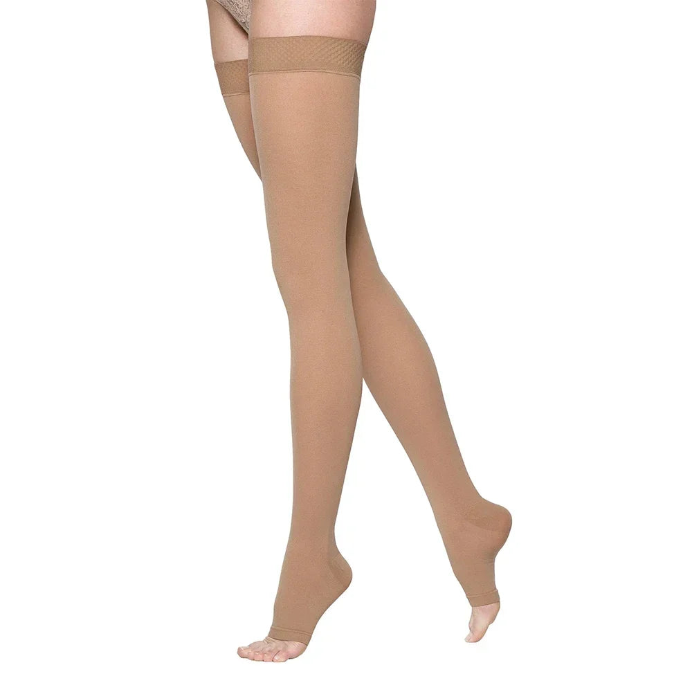 40-50 mmHg Thigh High Compression Socks Men -Best Medical,Nursing,Hiking,Varicose,Travel Flight Socks-Running Fitness