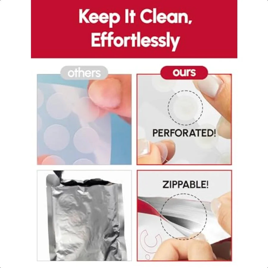 Dermafirm CICA A.C Spot Patch Korean Skin Care Pimple Patches for Face w Centella Asiatica Invisible Vegan Hydrocolloid Pimple