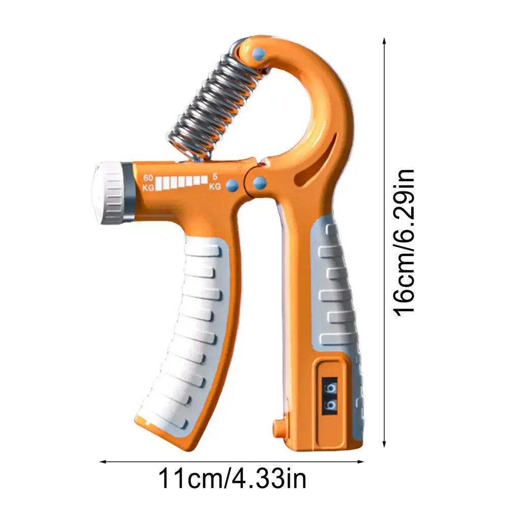 Grip Strengthener Adjustable 5 To 60kg Unisex Hand Exerciser