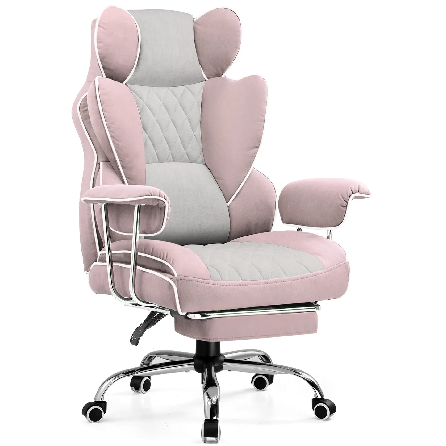 Big And Tall Gaming Chair With Footrest Pocket Spring Lumbar