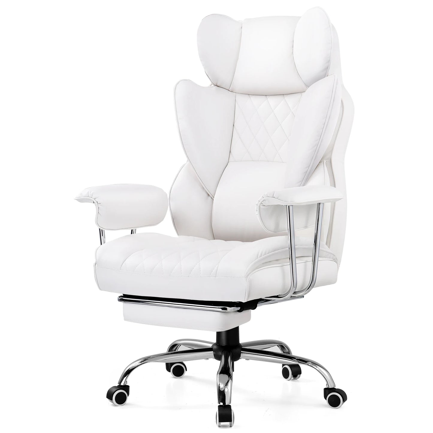 Big And Tall Gaming Chair With Footrest Pocket Spring Lumbar