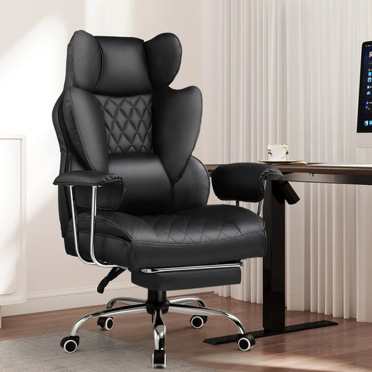 Big And Tall Gaming Chair With Footrest Pocket Spring Lumbar
