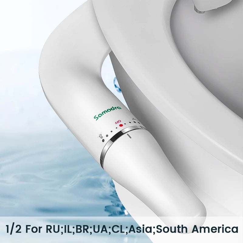 Samodra Ultra Slim Bidet Seat With Adjustable Pressure