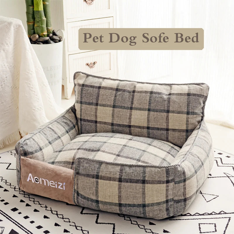 Big Dog Bed Removable Pet Sofa Bed For Small Medium Dogs