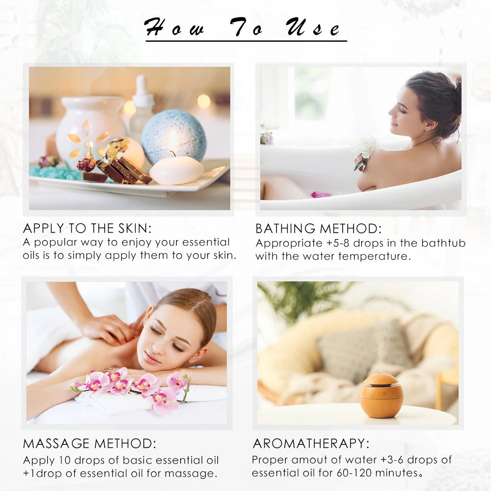 100ml Lavender Essential Oil Pure Natural Sleep Diffuser