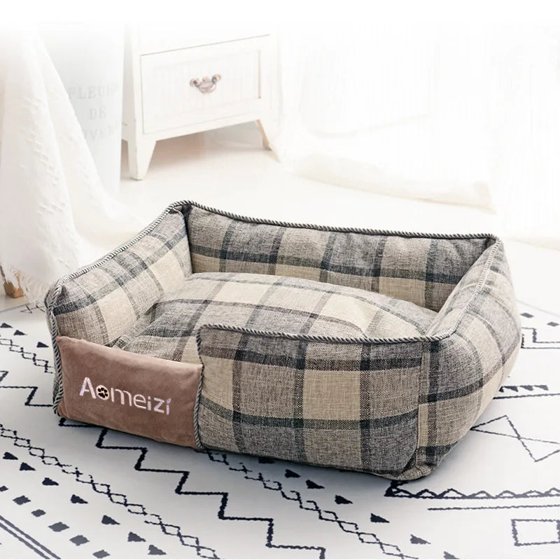 Big Dog Bed Removable Pet Sofa Bed For Small Medium Dogs