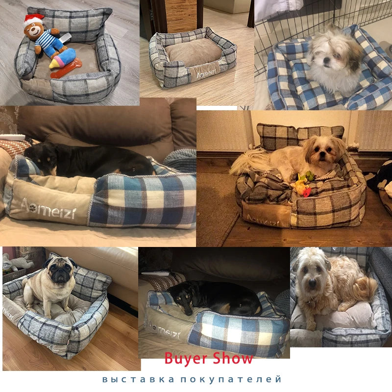 Big Dog Bed Removable Pet Sofa Bed For Small Medium Dogs