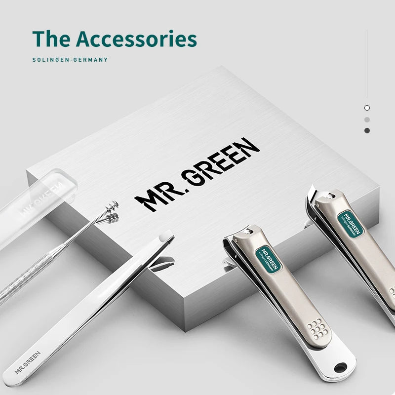 Mr Green Portable Manicure Stainless Steel Nail Clippers