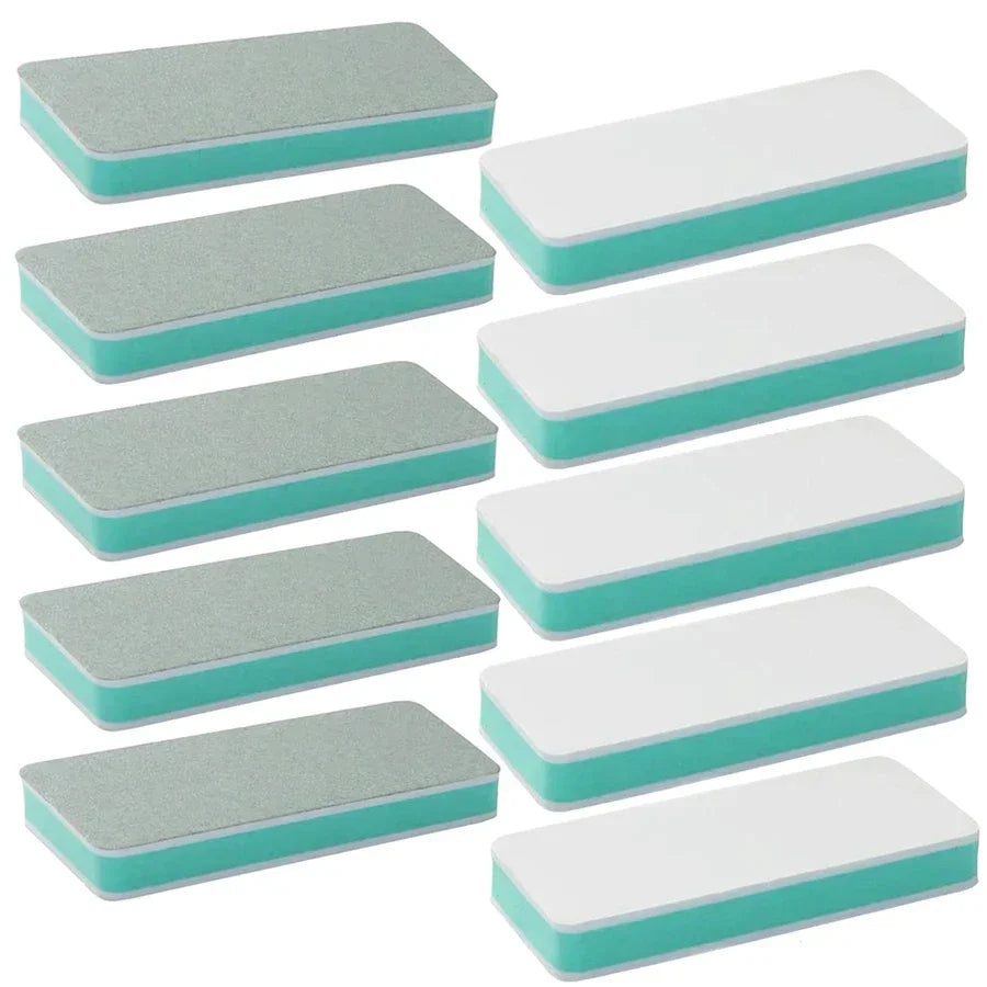 10 Pcs Dual Sided Nail Buffing Blocks Pro Nail Care