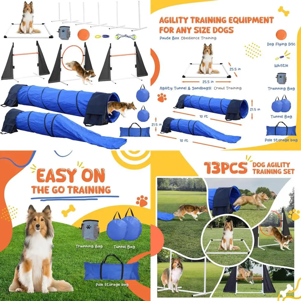 Dog Agility Training Equipment For Backyard And Indoor Use
