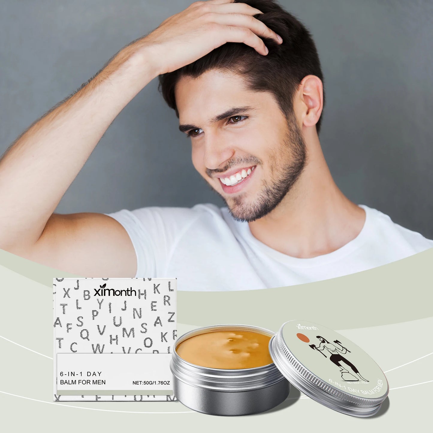 Ximonth Six-in-One Day Cream Gentle Care Moisturizing Moisturizing Refreshing Soft Tender Tight Skin Cream