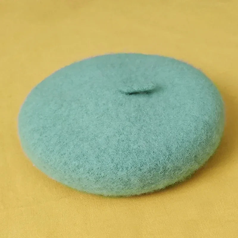 Winter Wool Beret Hat For Pets Cats Dogs Christmas Earmuffs