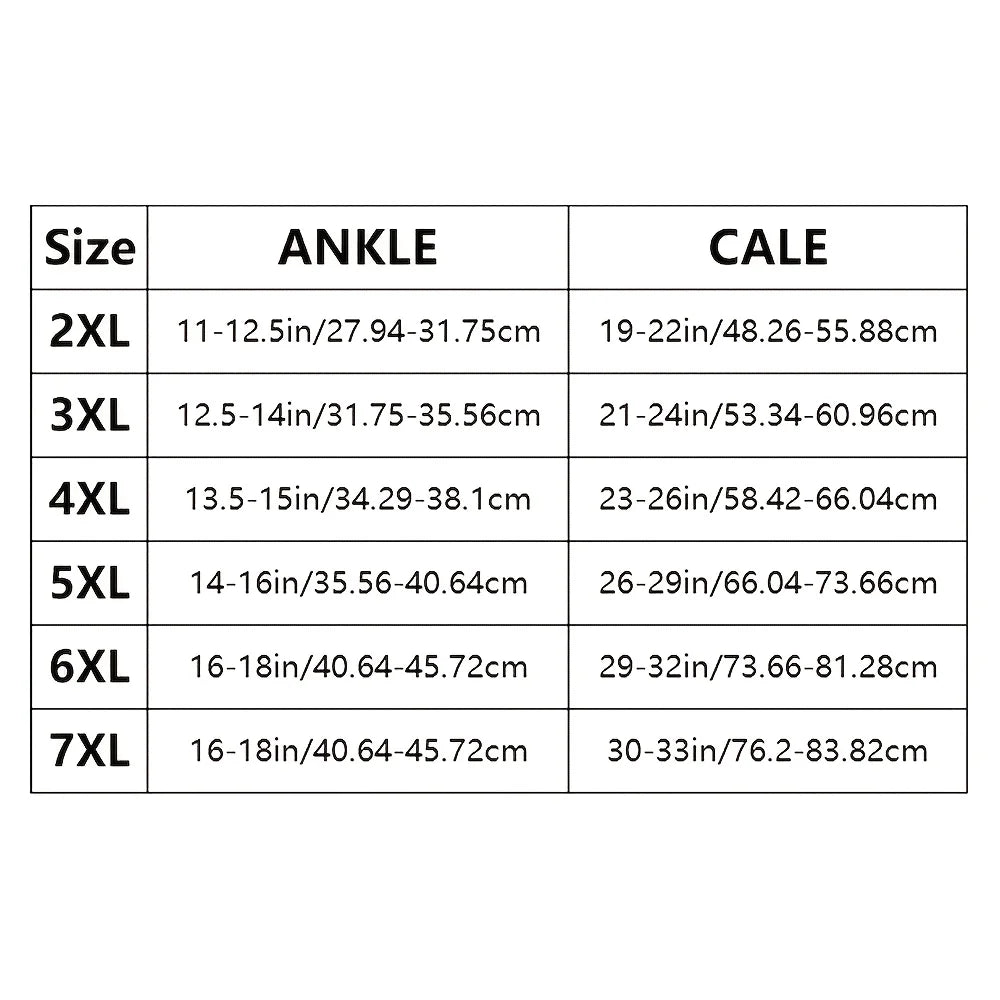 1Pair Elastic Socks, Calf Sleeve, Compression Socks, Segmented Pressure Socks