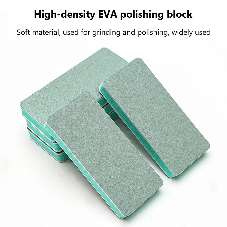 10 Pcs Dual Sided Nail Buffing Blocks Pro Nail Care