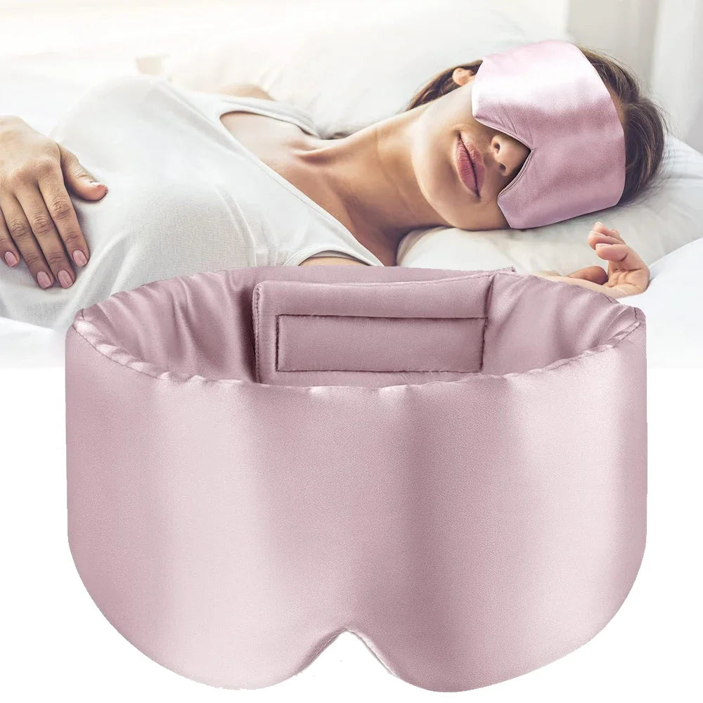 Mulberry Silk Sleeping Mask Eye Patch Light Blocking