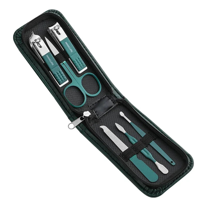 Nail Scissors Set 6 Piece Manicure Tools Portable Household