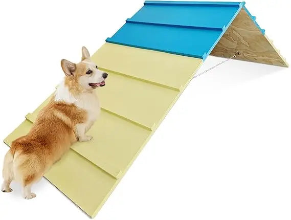 Dog Agility A Frame Course For Backyard Training 84 Inch