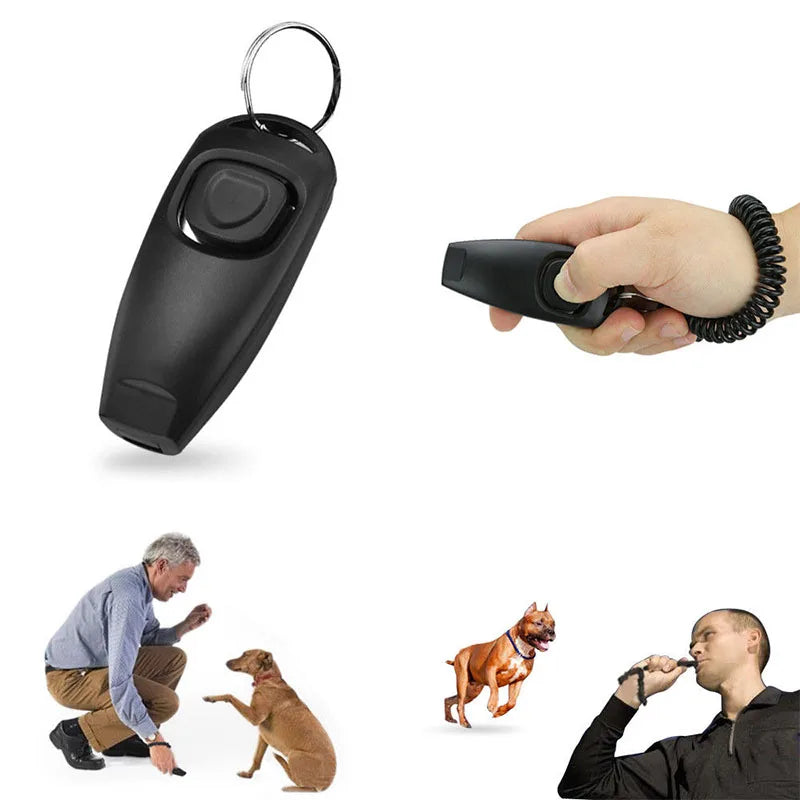 2in1 Dog Training Clicker And Whistle For Obedience Mastery