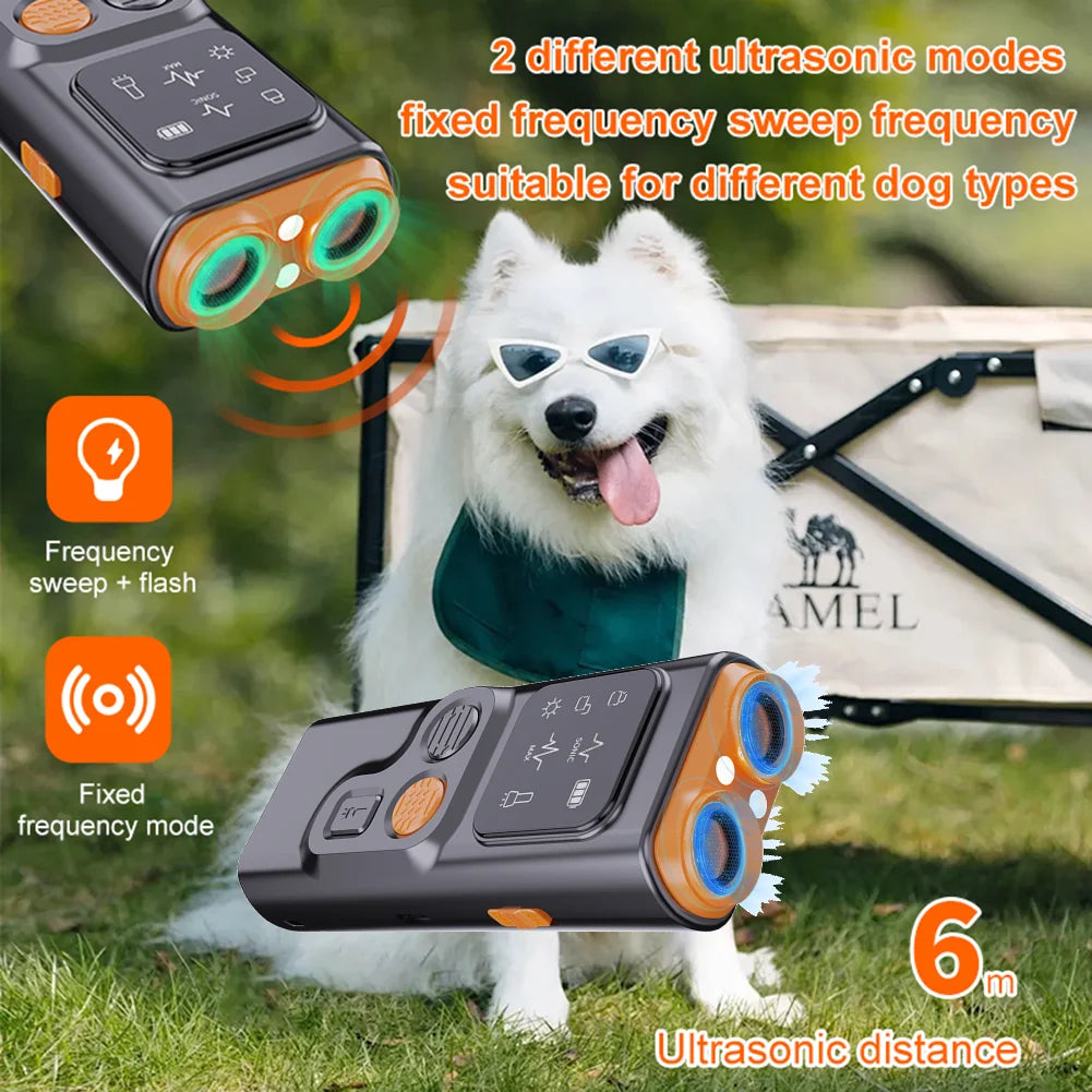 Ultrasonic Dog Trainer Deterrent Bark Control Device 2025