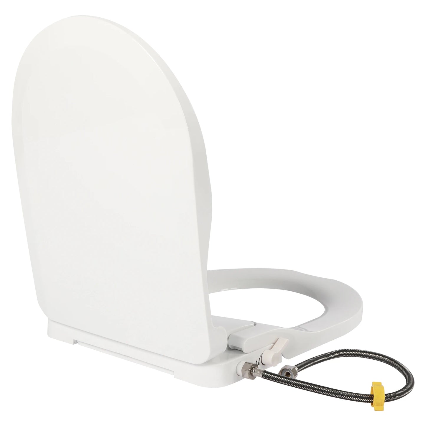 Non Electric Bidet Toilet Seat With Dual Nozzle Elongated