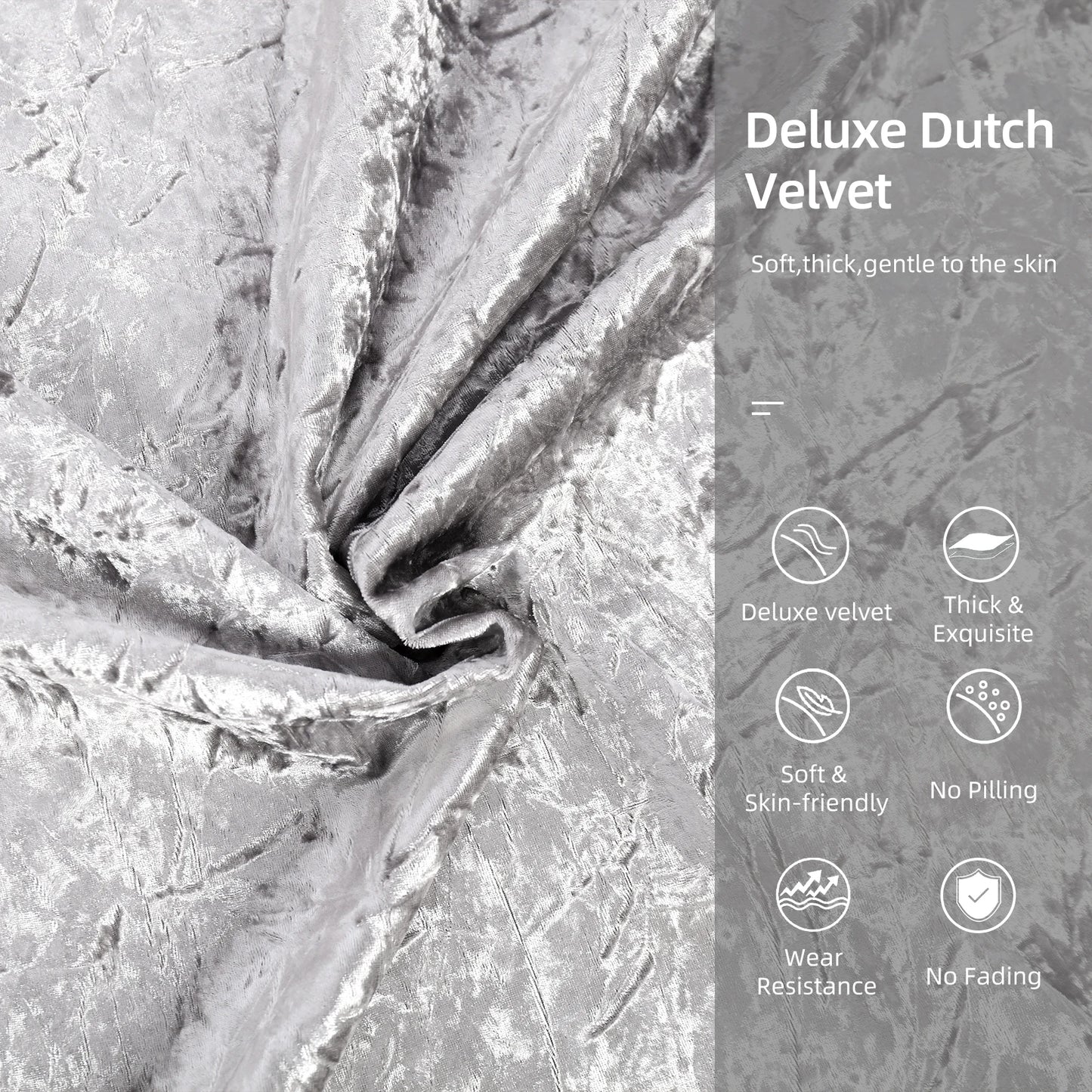 Dutch Velvet Pet Lounge Chair with Solid Wood Legs Comfort