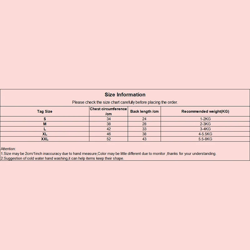 Winter Pet Vest Jacket Fleece Warm Coat For Small Dogs Cats