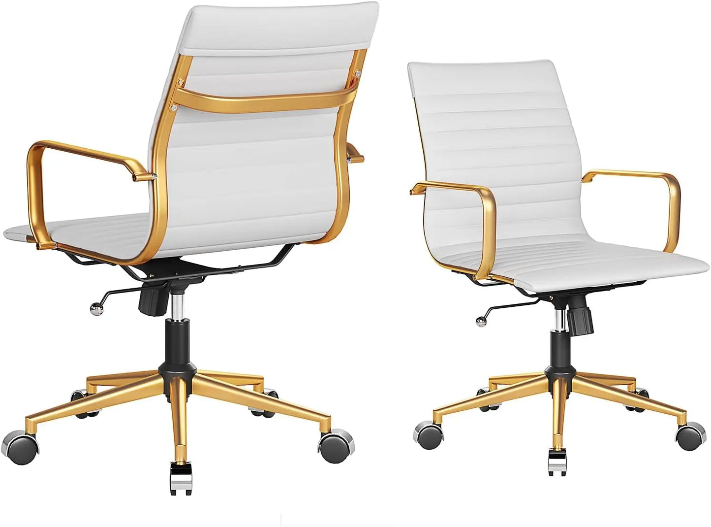 Ergonomic Desk Chair With Armrests And Wheels Home Office