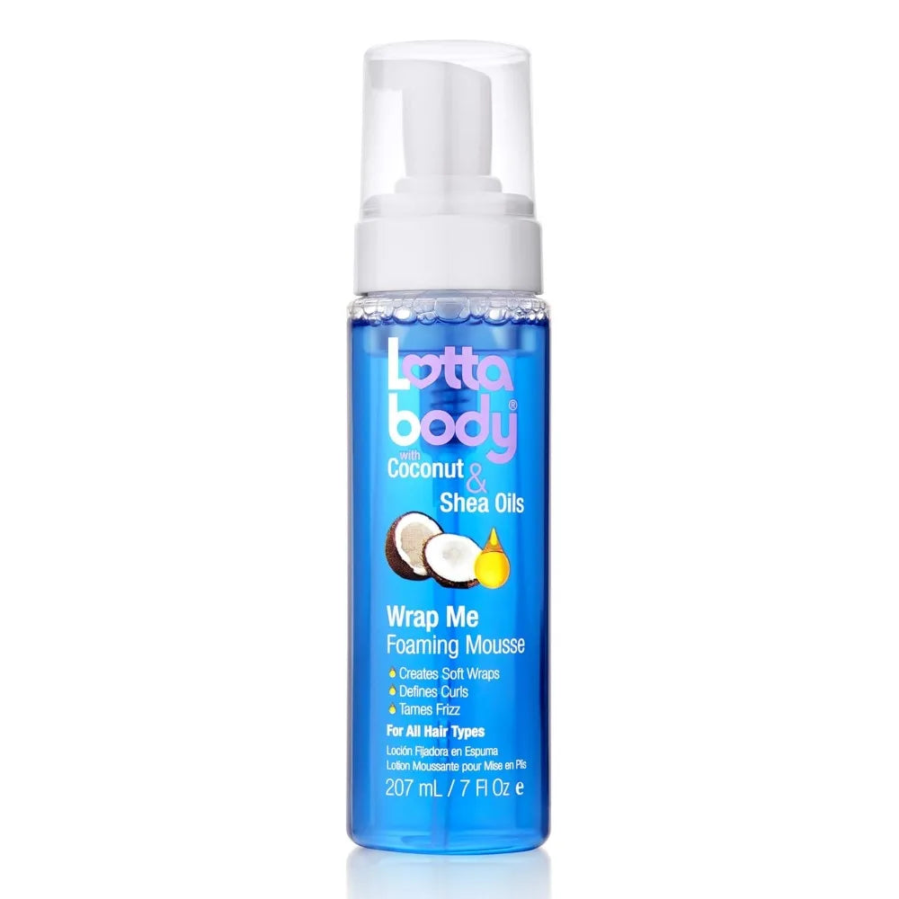 Coconut Oil And Shea Wrap Me Foaming Curl Mousse Curly Hair
