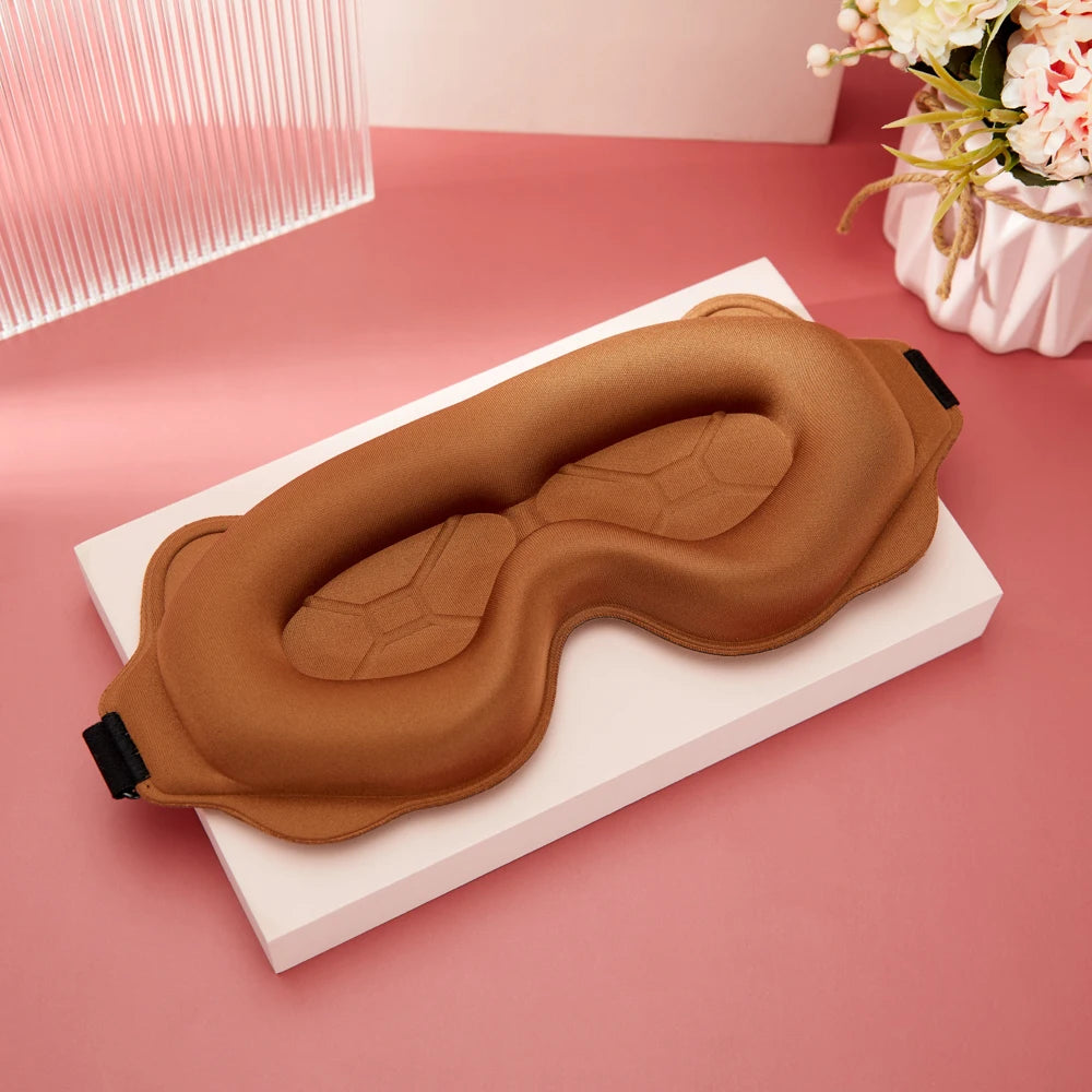 3D Sleep Mask Blindfold Light Blocking Eye Shade Memory Foam