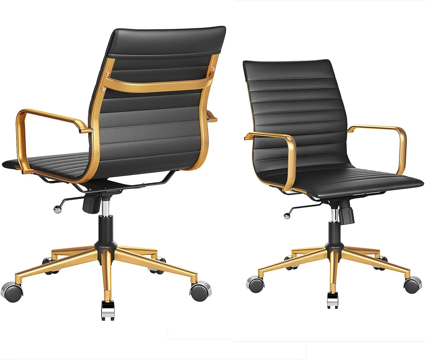 Ergonomic Desk Chair With Armrests And Wheels Home Office