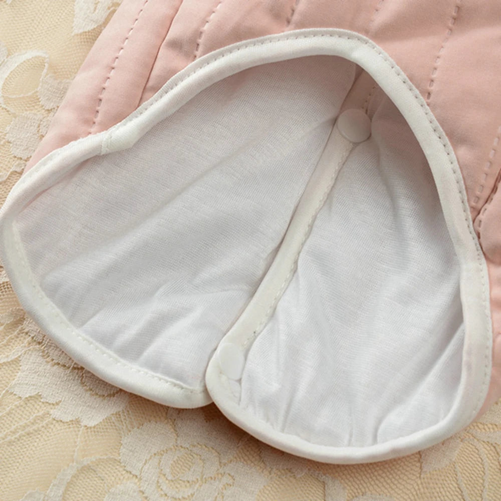 Cotton Padded Dog Coat Vest With Pockets For Small Dogs