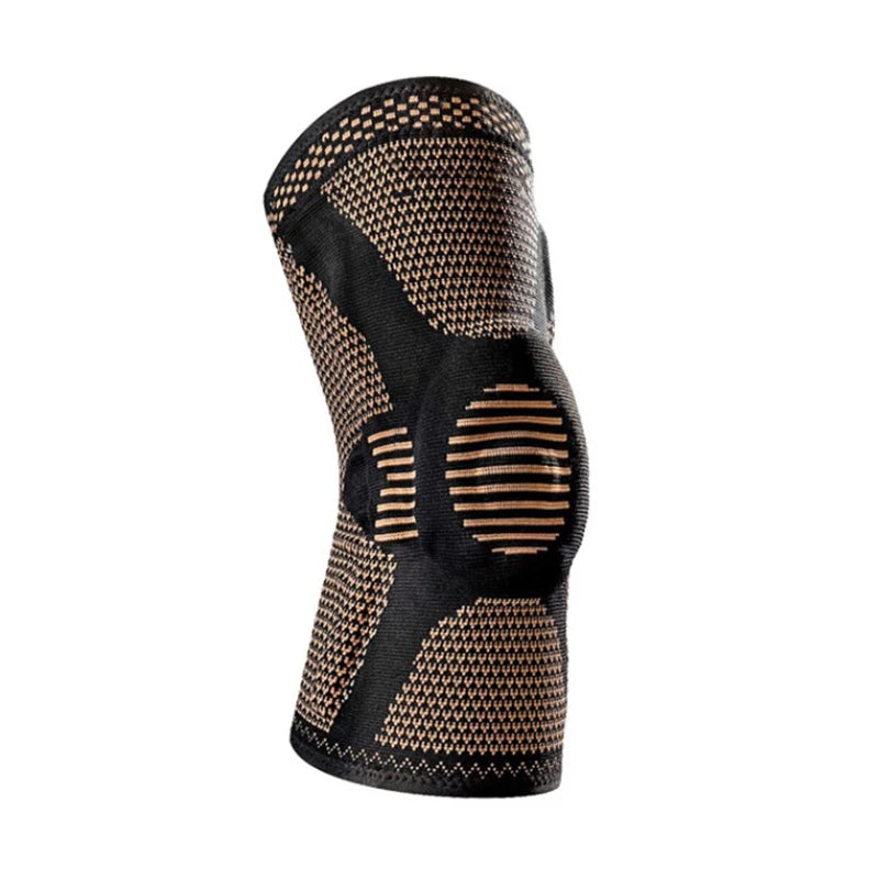 1PC Orthopedic Knee Pad Knee Brace Support Adjustable Sport Knee Brace Copper Nylon Patella Protector for Sports Workout