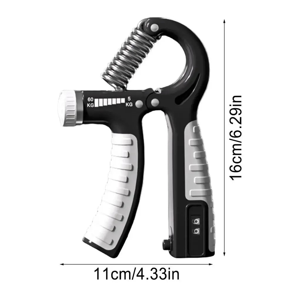 Grip Strengthener Adjustable 5 To 60kg Unisex Hand Exerciser