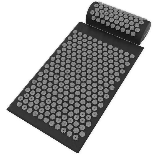 AcuPoint Acupressure Mat and Pillow Set for Back Pain Relief