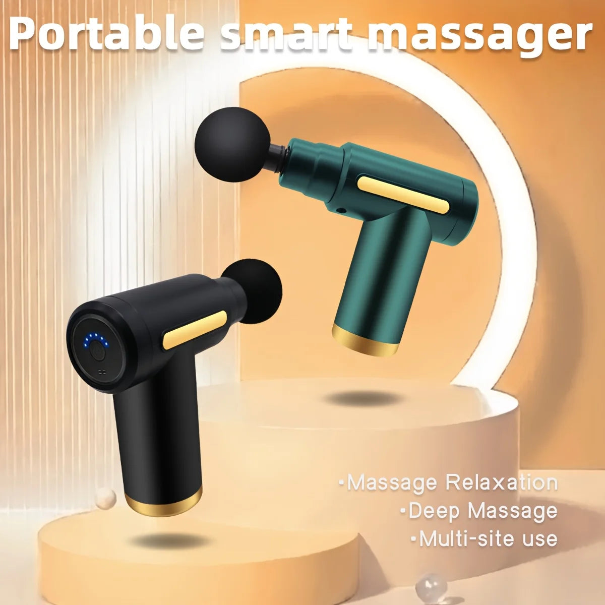 Long Endurance Type C Massage Gun Six Levels Quiet Fascia