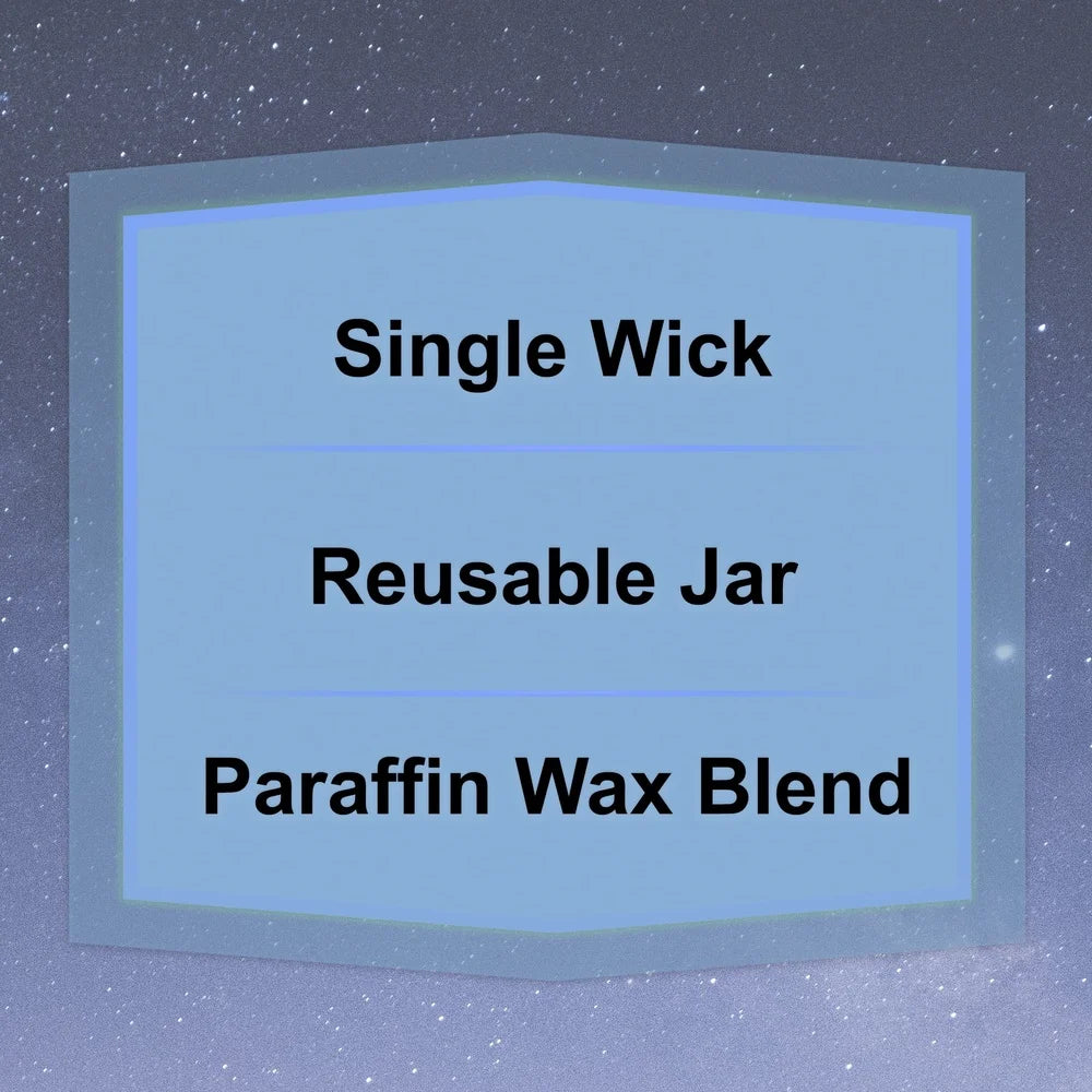 3 Pack Scented Jar Candles Starlit Skies Gift Set Home