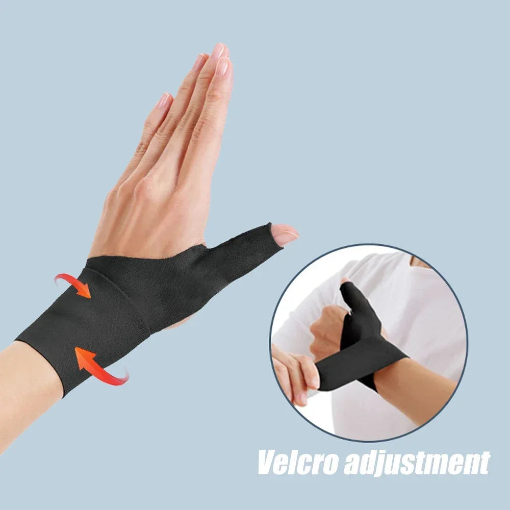 Thumb Wrist Support Brace, Wrist Compression Sleeve Splint for Sprained, Tendonitis, Carpal Tunnel, Hand Joint Pain, Arthritis