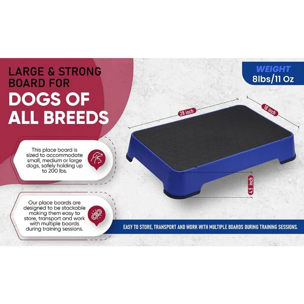 Huntmark Dog Training Place Board With Non Slip Feet