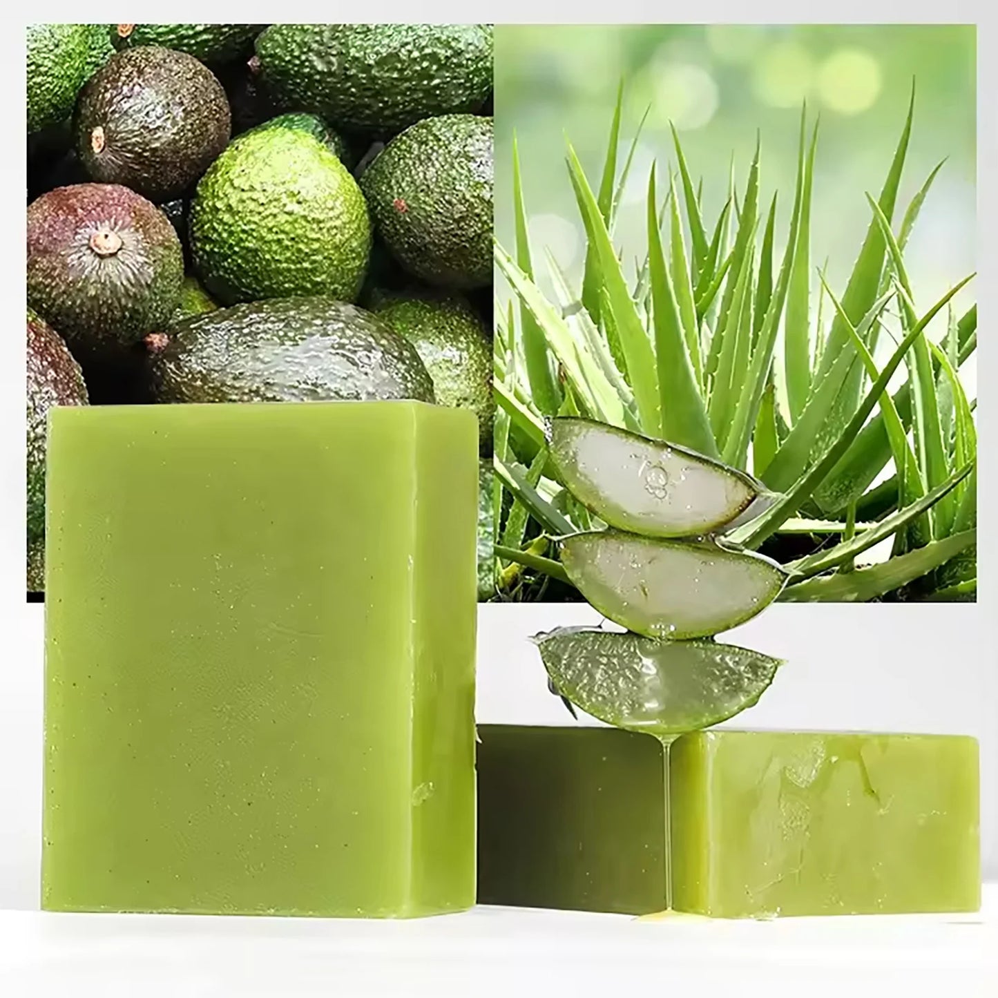 Ailke Aloe Vera Whitening Soap For All Skin Types Acne