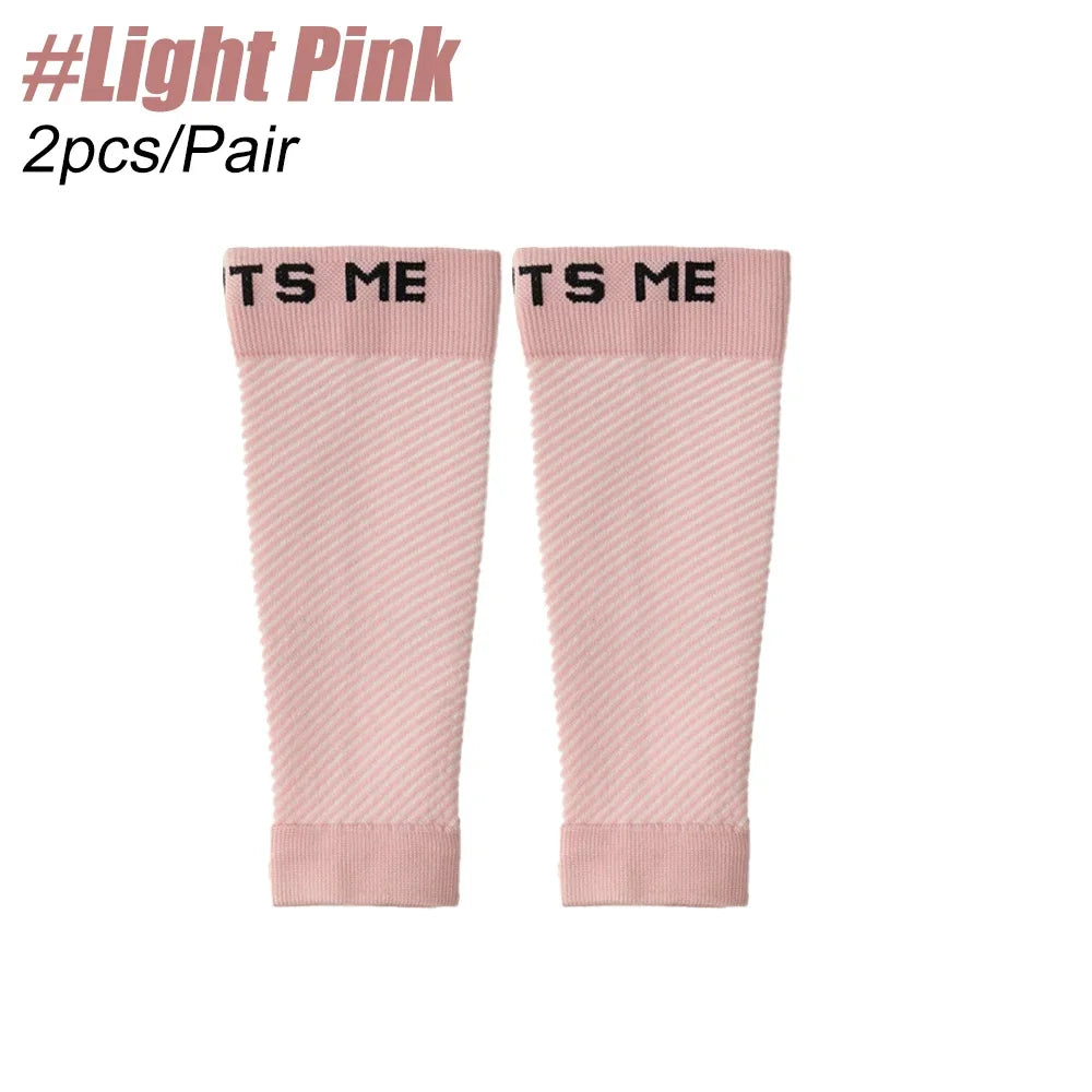 1Pair Calf Compression Sleeves for Men & Women (23-32 mmHg),Footless Compression Socks for Varicose Veins & Shin Splint Relief