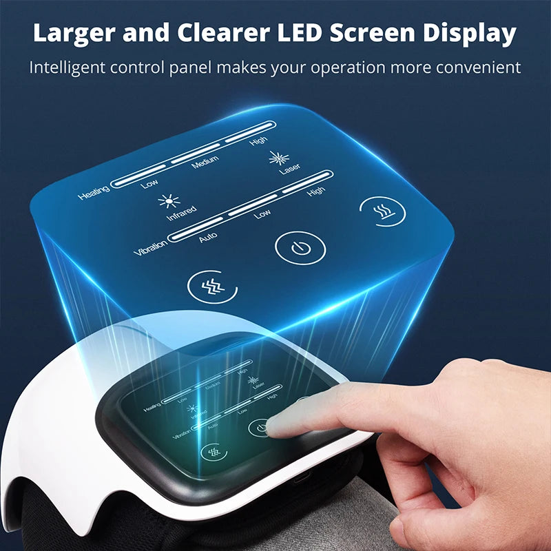 Medcursor Wireless Knee Pad Massager With 3 Heating Levels