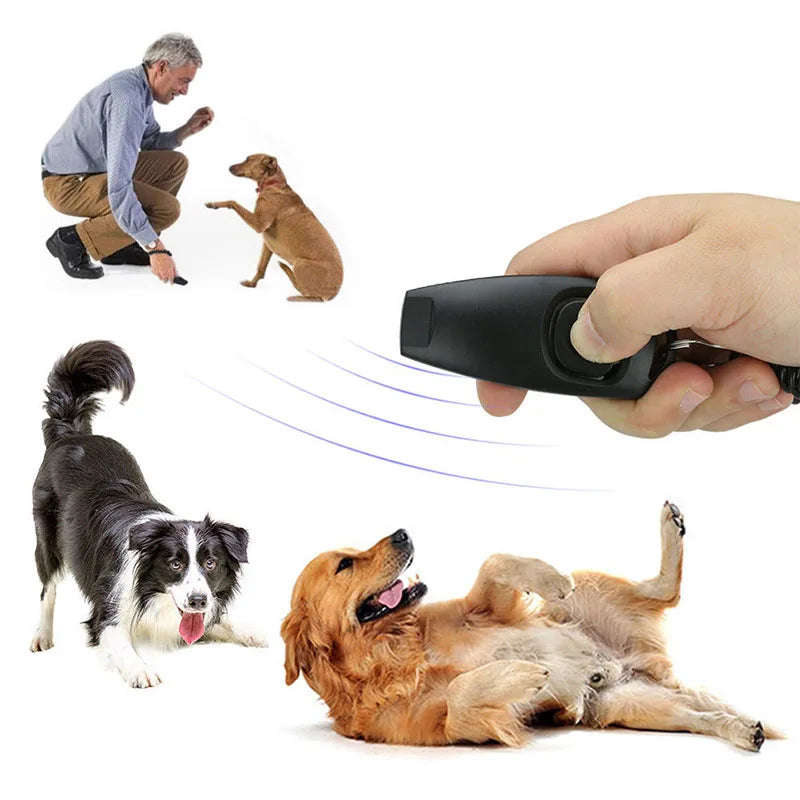 2in1 Dog Training Clicker And Whistle For Obedience Mastery