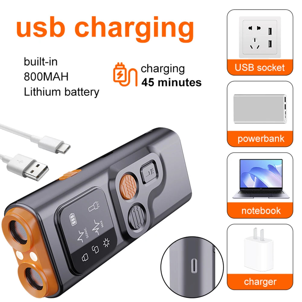 Ultrasonic Dog Trainer Deterrent Bark Control Device 2025