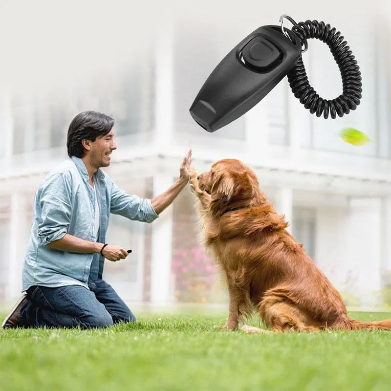 2in1 Dog Training Clicker And Whistle For Obedience Mastery