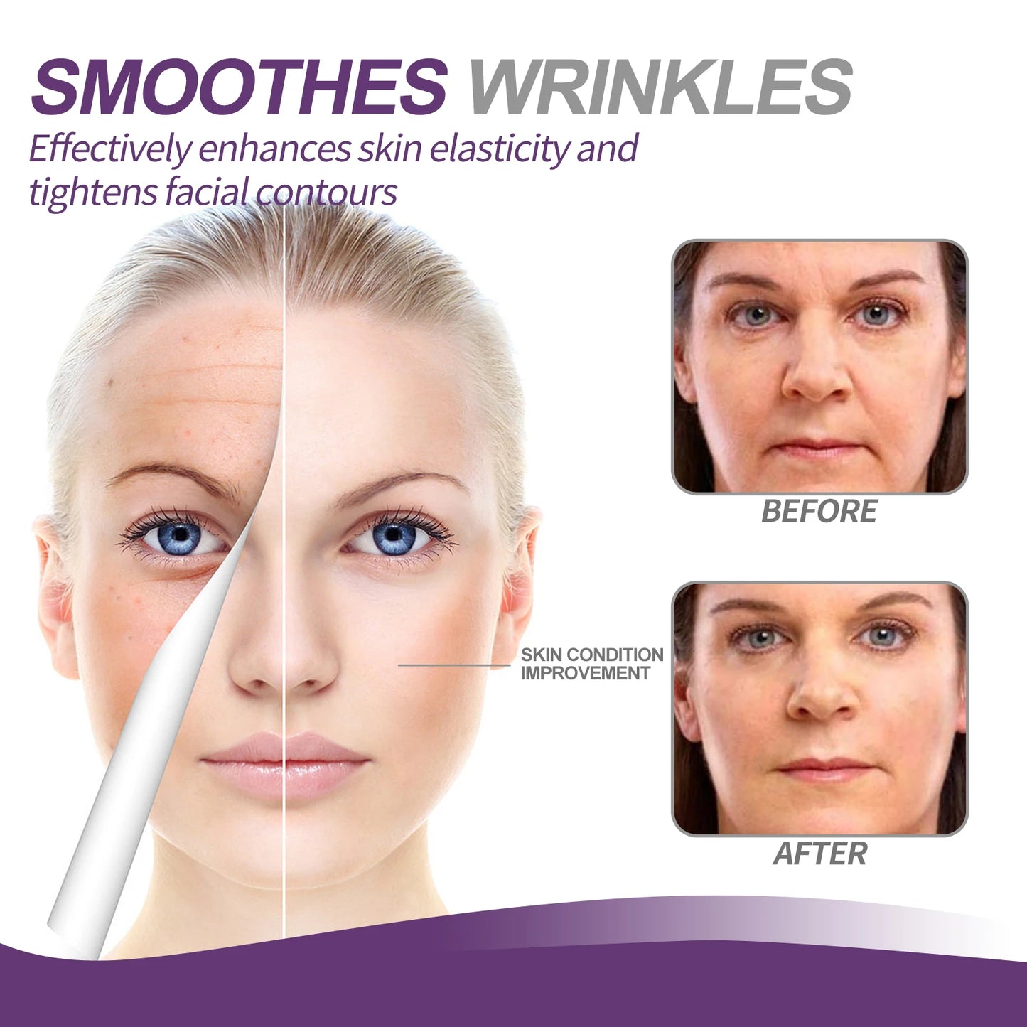 Retinol facial essence improves dull skin, improves skin elasticity, moisturizes and brightens skin care facial essential oil