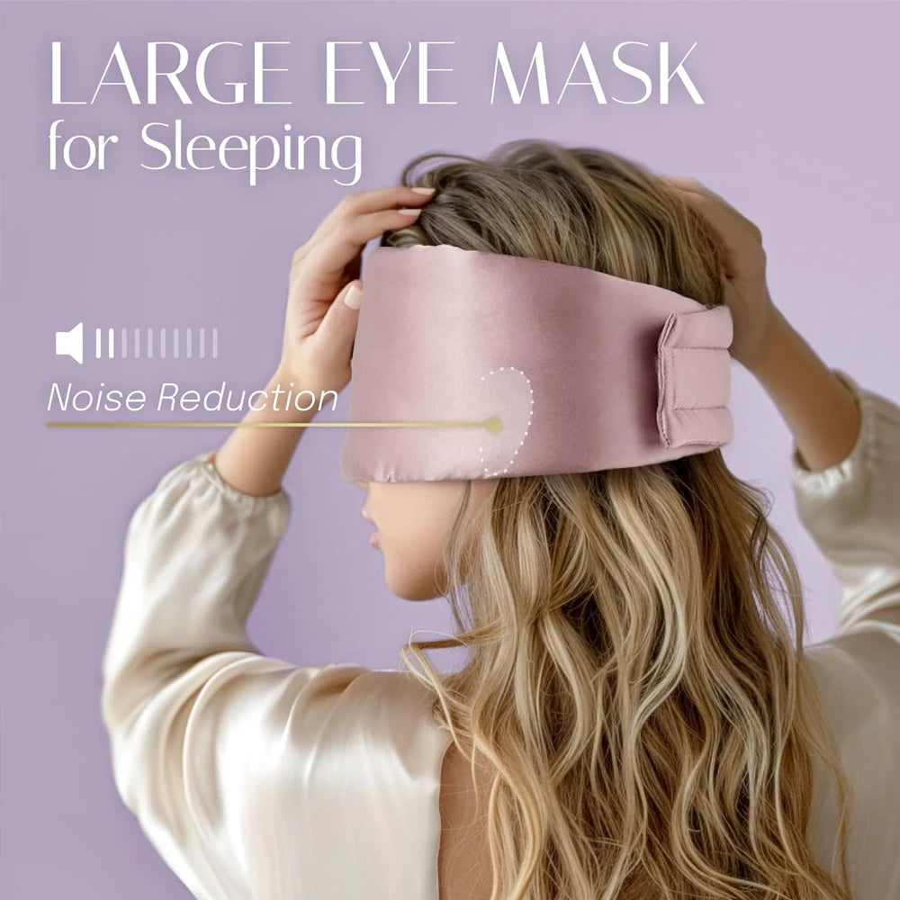 Mulberry Silk Sleeping Mask Eye Patch Light Blocking