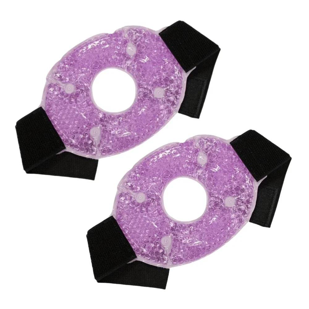 1/2pcs Hot & Cold Gel Ice Pack Reusable Knee Sports Ice Treat Wrap for Ankles Head Shoulders Injuries Soothing Revitalizing Use